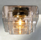 Lacour Clear Glass Flushmount