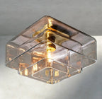 Lacour Clear Glass Flushmount