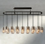 Lacour Clear Glass Linear Chandelier