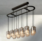 Lacour Clear Glass Linear Chandelier
