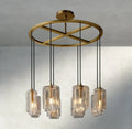 Lacour Clear Glass Round Chandelier