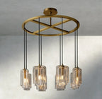 Lacour Clear Glass Round Chandelier