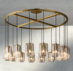 Lacour Clear Glass Round Chandelier