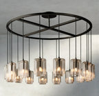 Lacour Clear Glass Round Chandelier