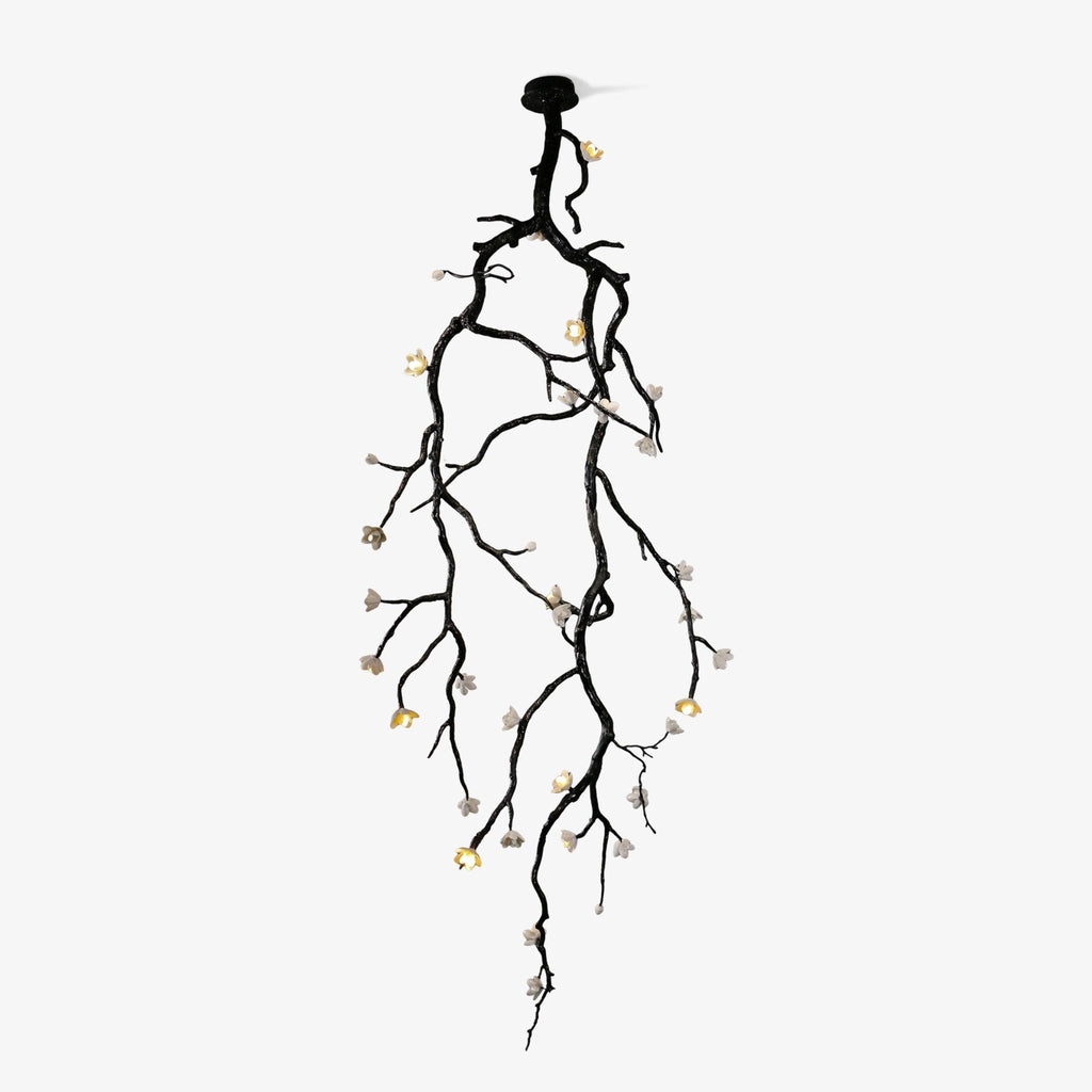 Large Long Branch Flower Chandelier-Manorlights