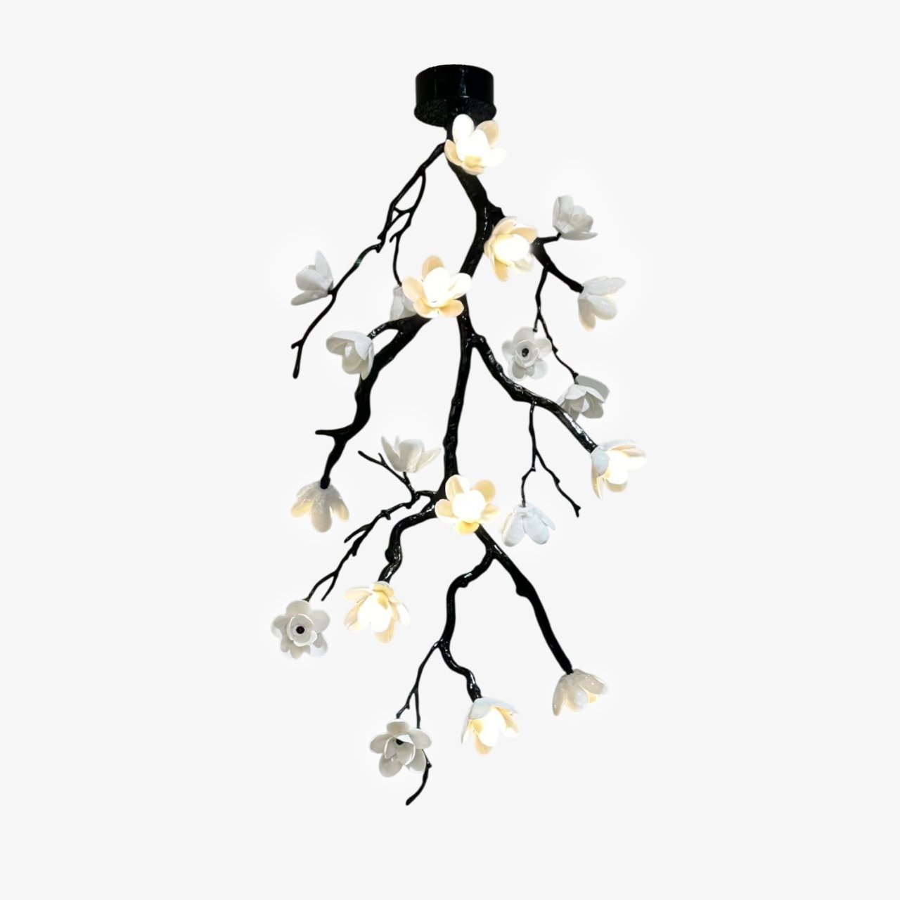 Large Long Branch Flower Chandelier-Manorlights