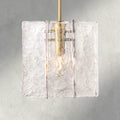 Lattice Clear Glass Pendant-Pendant Light-Manorlights