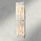 Lattice Clear Glass Sconce 15", 30"-Wall Sconce-Manorlights