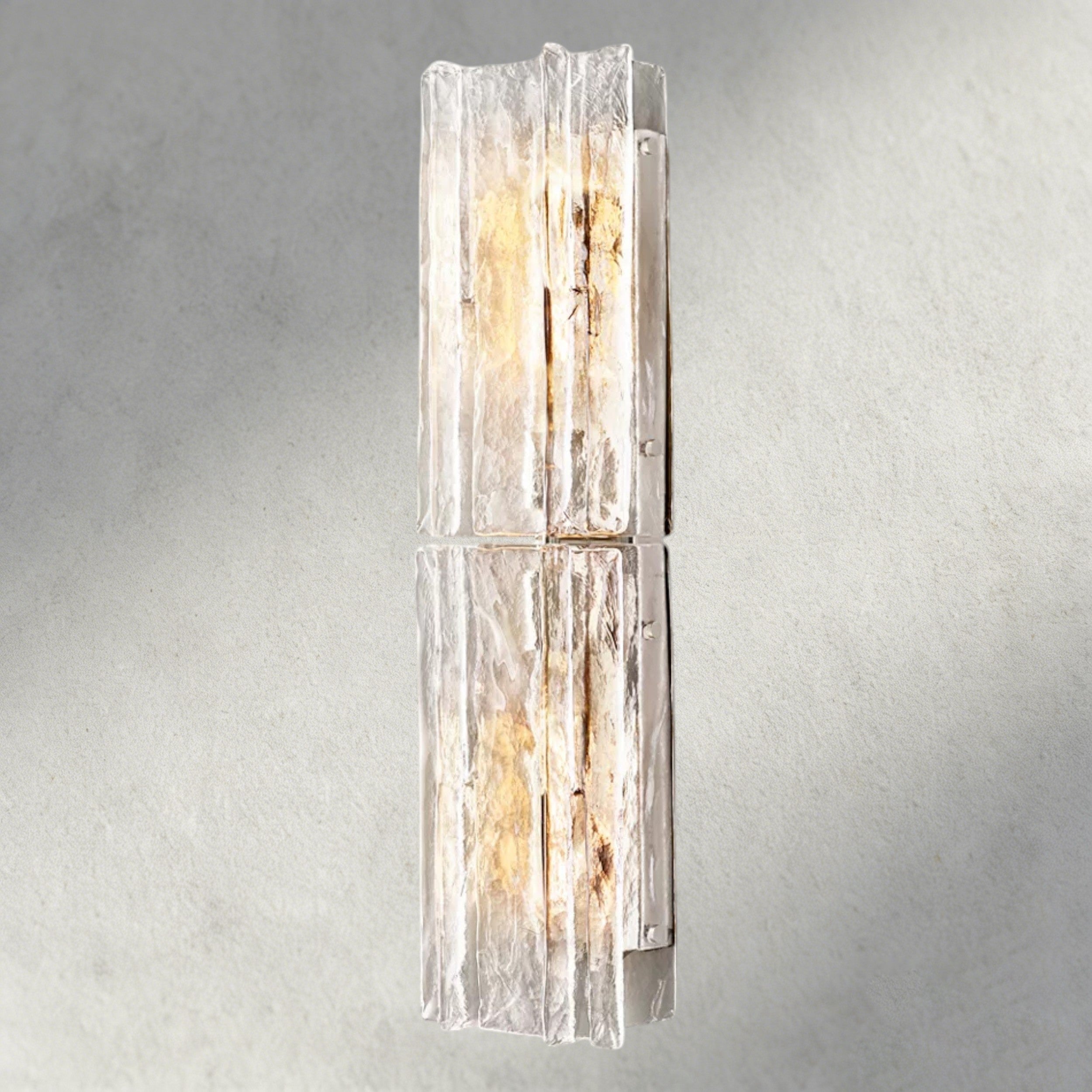 Lattice Clear Glass Sconce 15", 30"-Wall Sconce-Manorlights