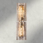 Lattice Clear Glass Sconce 15", 30"-Wall Sconce-Manorlights