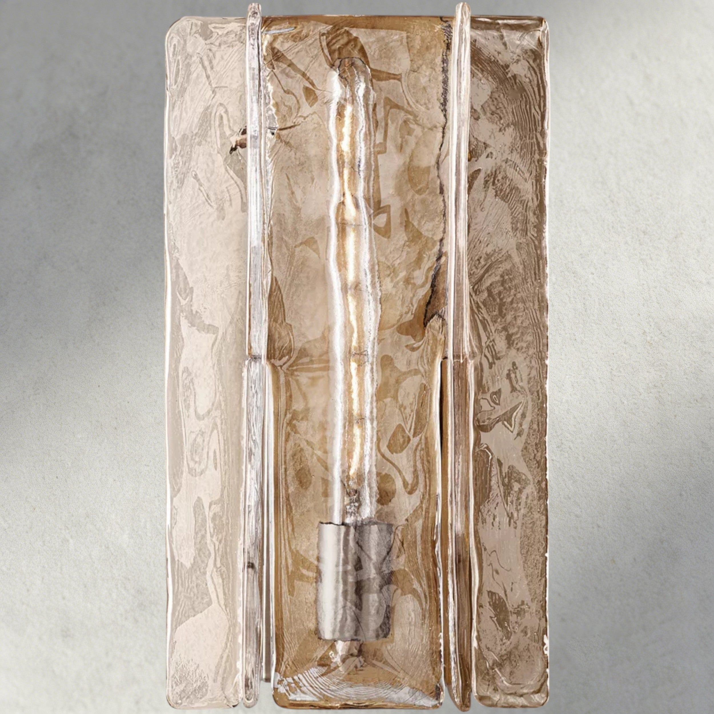 Lattice Clear Glass Sconce 15", 30"-Wall Sconce-Manorlights