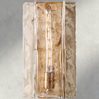 Lattice Clear Glass Sconce 15", 30"-Wall Sconce-Manorlights