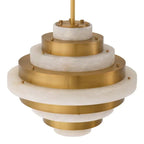 Lazzari Alabaster Chandelier 24" D - Dia24 x H21 in Manorlights
