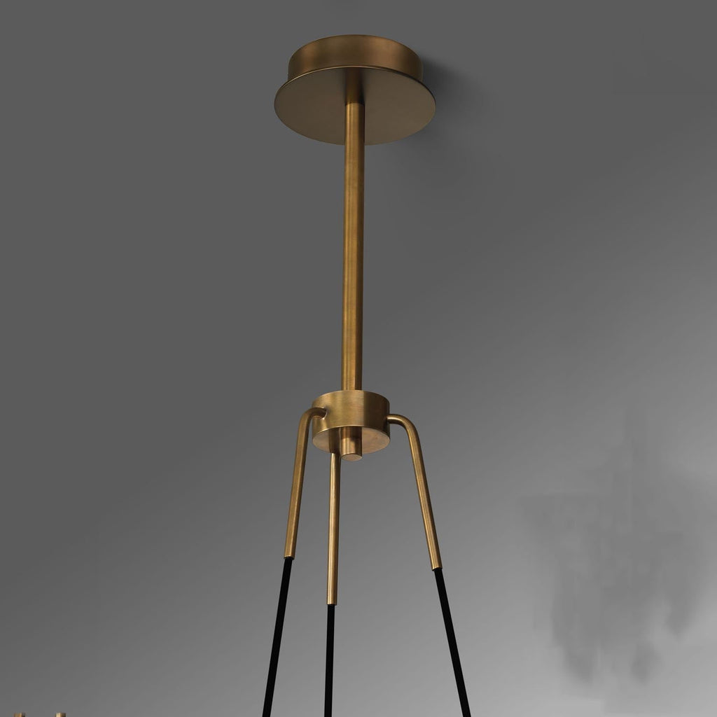 Letitia Crystal Chandelier 3 Light - Manor Lights