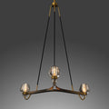 Letitia Crystal Chandelier 3 Light - Manor Lights