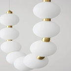 Lexi Modern Acrylic Orb Chandelier - Warm white 3000KManor Lights