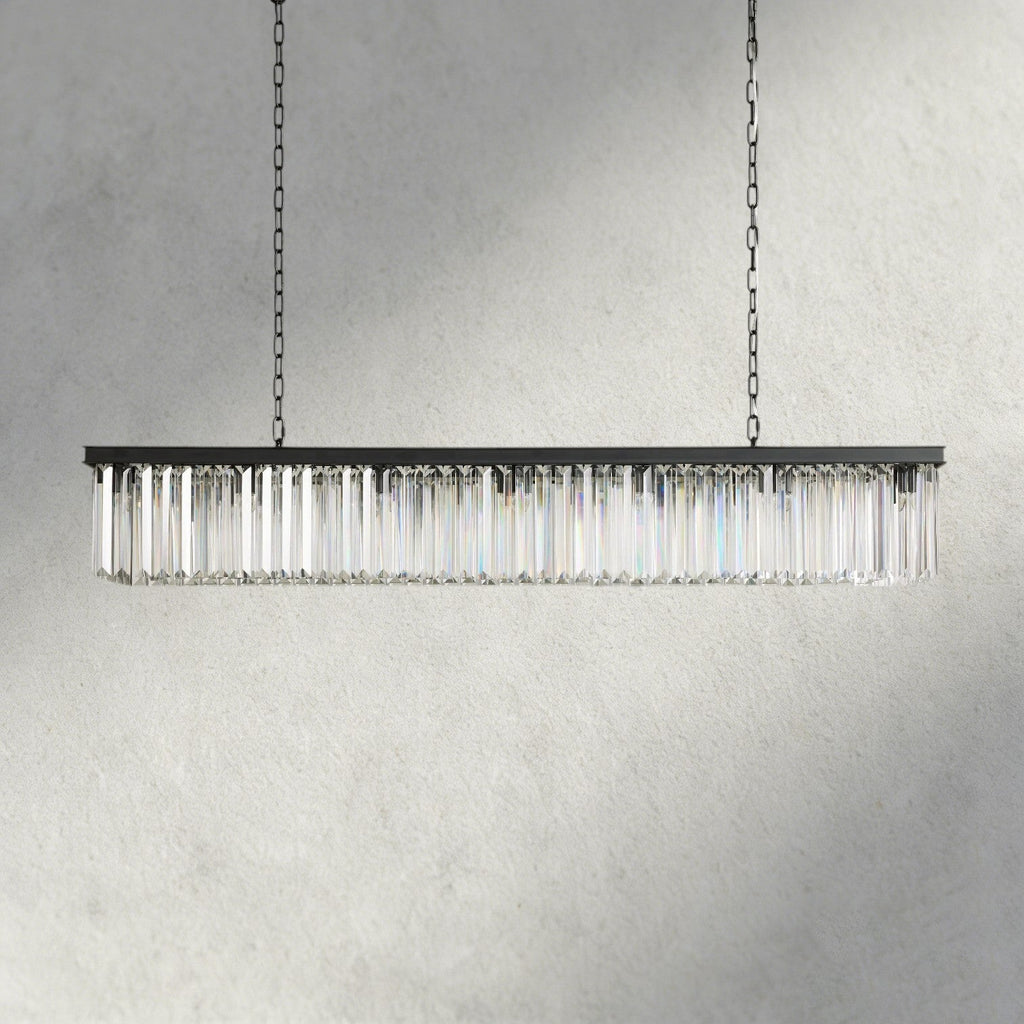 Leyland Rectangular Chandelier 60", 71.5"
