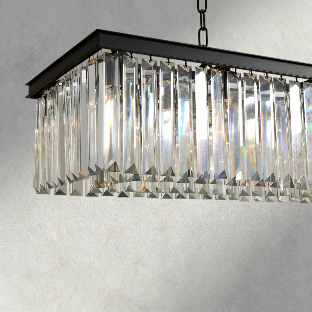 Leyland Rectangular Chandelier 60", 71.5"