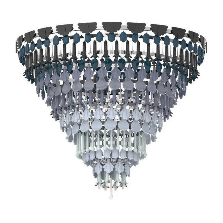 Lladro Seasons Chandelier - WinterLargeBlushlighting