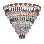 Lladro Seasons Chandelier - FallLargeBlushlighting