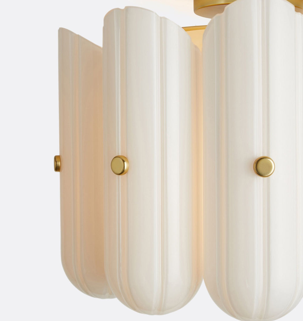 Lorna LED Flush Mount 16"-Chandelier-Manorlights