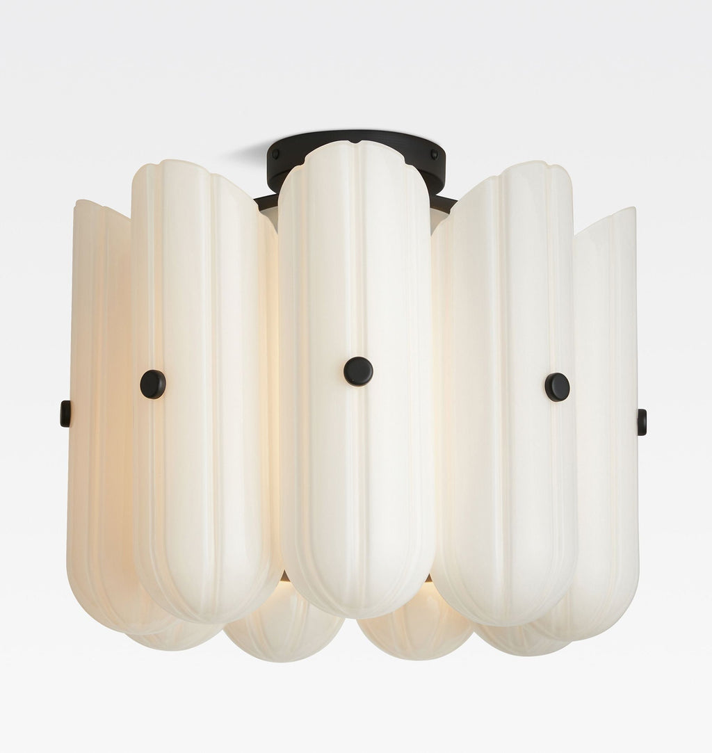 Lorna LED Flush Mount 16"-Chandelier-Manorlights