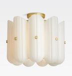 Lorna LED Flush Mount 16"-Chandelier-Manorlights