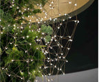 Lucia Tree Branch Chandelier for Foyer - Deep Golden BrownManorlights