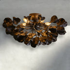 Bronze / Ebony Lunaria Flush Mount