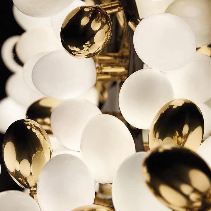 Luxury Escamoles Vertical Grape Chandelier - Manorlights
