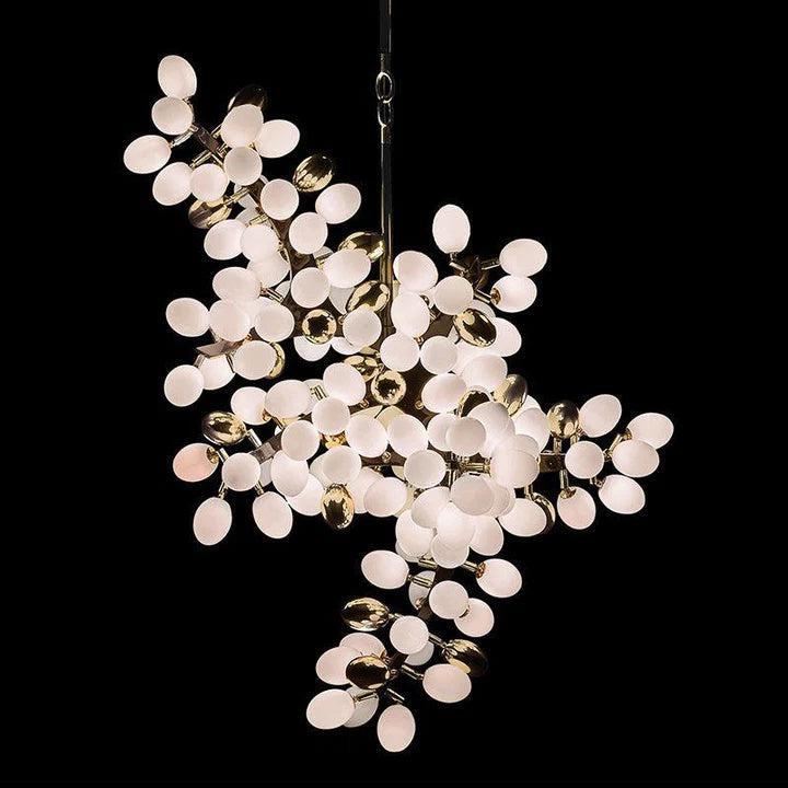 Luxury Escamoles Vertical Grape Chandelier - Manorlights