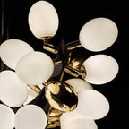 Luxury Escamoles Vertical Grape Chandelier - Manorlights