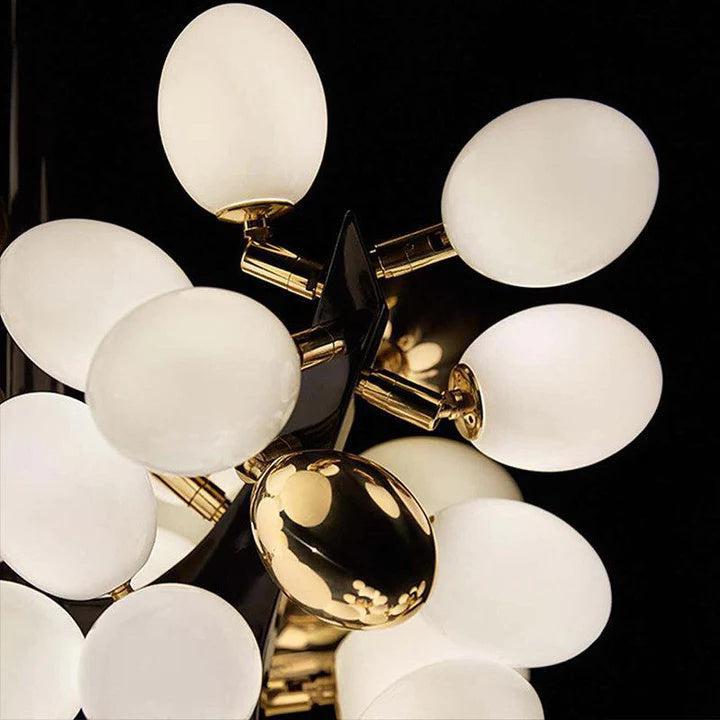 Luxury Escamoles Vertical Grape Chandelier - Manorlights