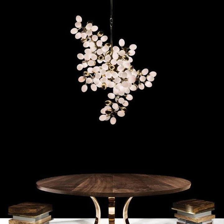 Luxury Escamoles Vertical Grape Chandelier - Manorlights