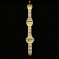 Luxury Majesty Grand Crown Top Cascading Long Tiered Crystal Chandelier - D19.7"*H113.4" (D50cm*H288cm)Warm LightManorlights