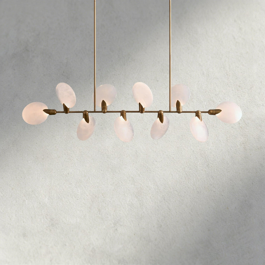 74" Lyla Linear Chandelier 62", 74"