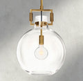 MACHINIST GLASS GLOBE PENDANT 10", 14", 18"-pendant light-Manorlights