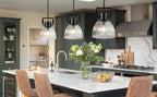 MACHINIST PRISMATIC CLOCHE PENDANT 10", 14", 18"-pendant light-Manorlights
