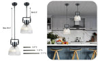MACHINIST PRISMATIC CLOCHE PENDANT 10", 14", 18"-pendant light-Manorlights