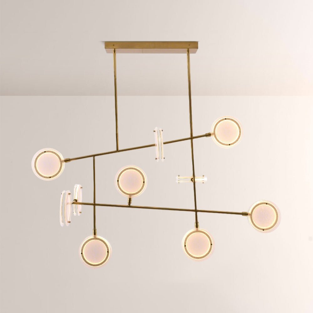 Mandel Linear Chandelier - Manorlights