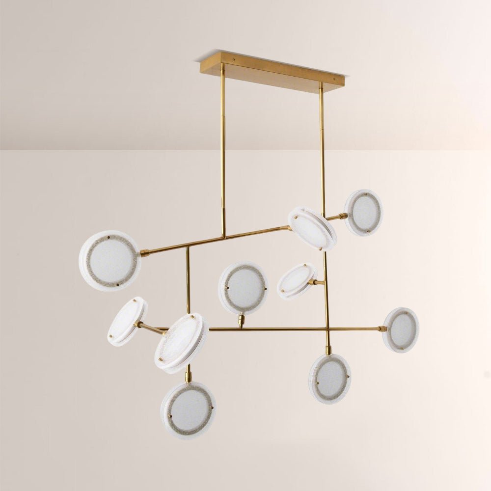 Mandel Linear Chandelier - Manorlights