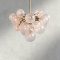 19 Lights / Brass Mandoza Chandelier 19/ 37 Lights