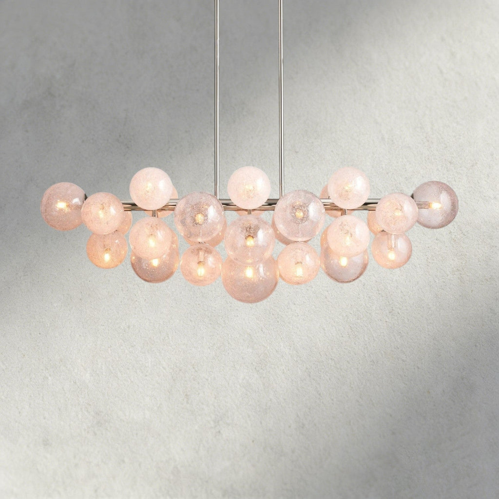 Nickle Mandoza Linear Chandelier