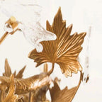 Maple Leaf Branch Chandelier-Manorlights