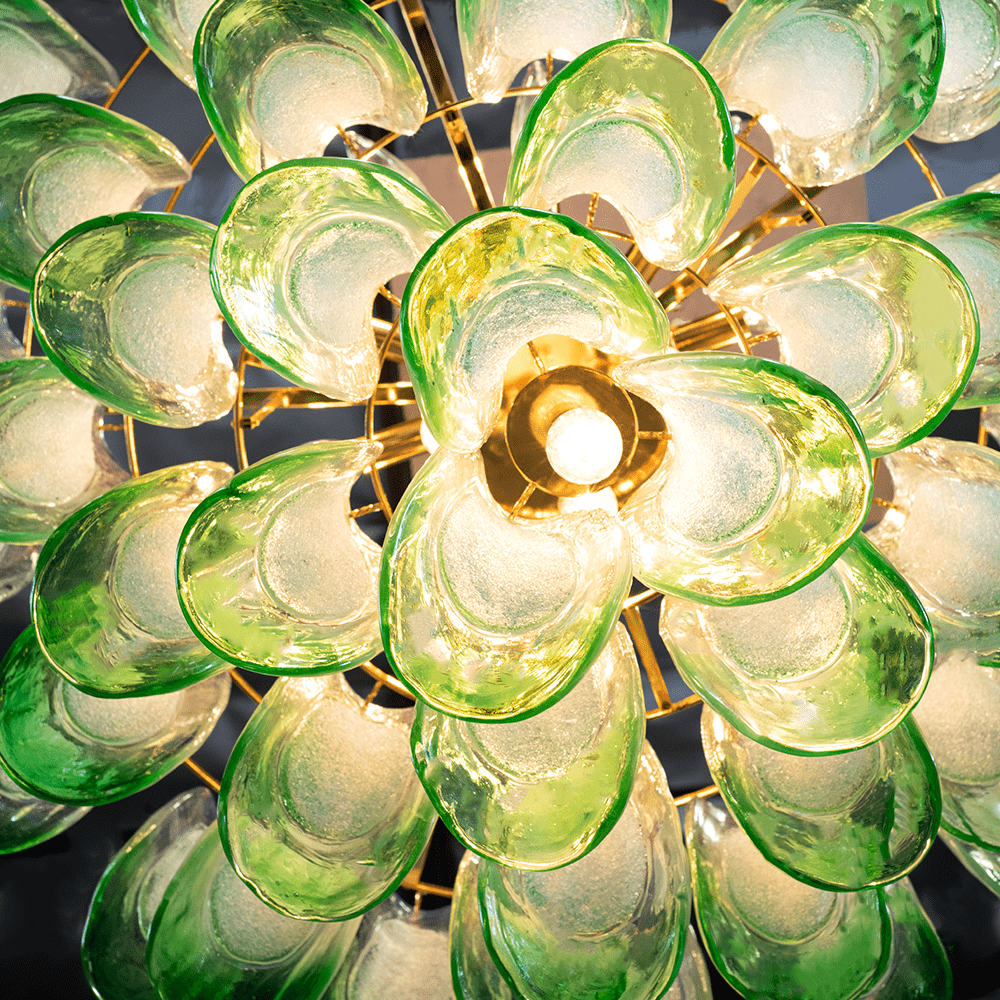 Marielle Mid Century Petal Chandelier - Manorlights