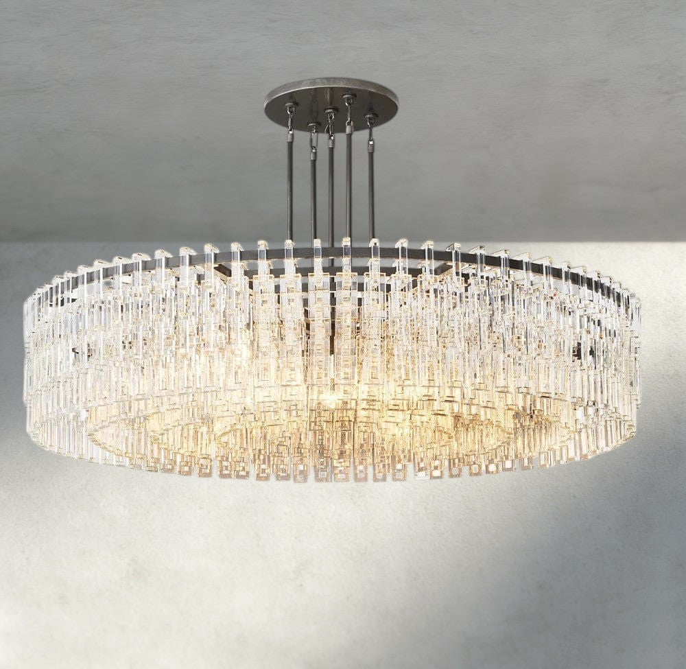 Marignan Round Chandelier 36", 48", 60"-chandelier-Manorlights