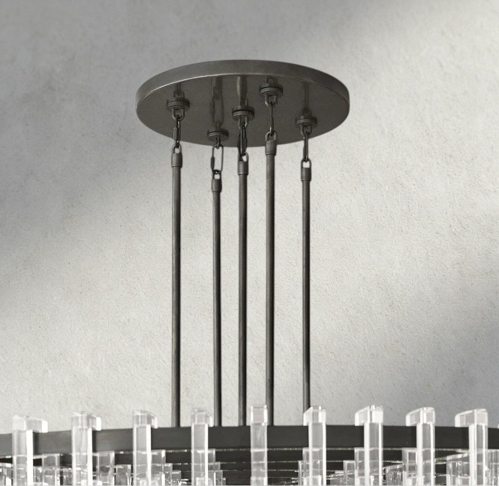 Marignan Round Chandelier 36", 48", 60"-chandelier-Manorlights