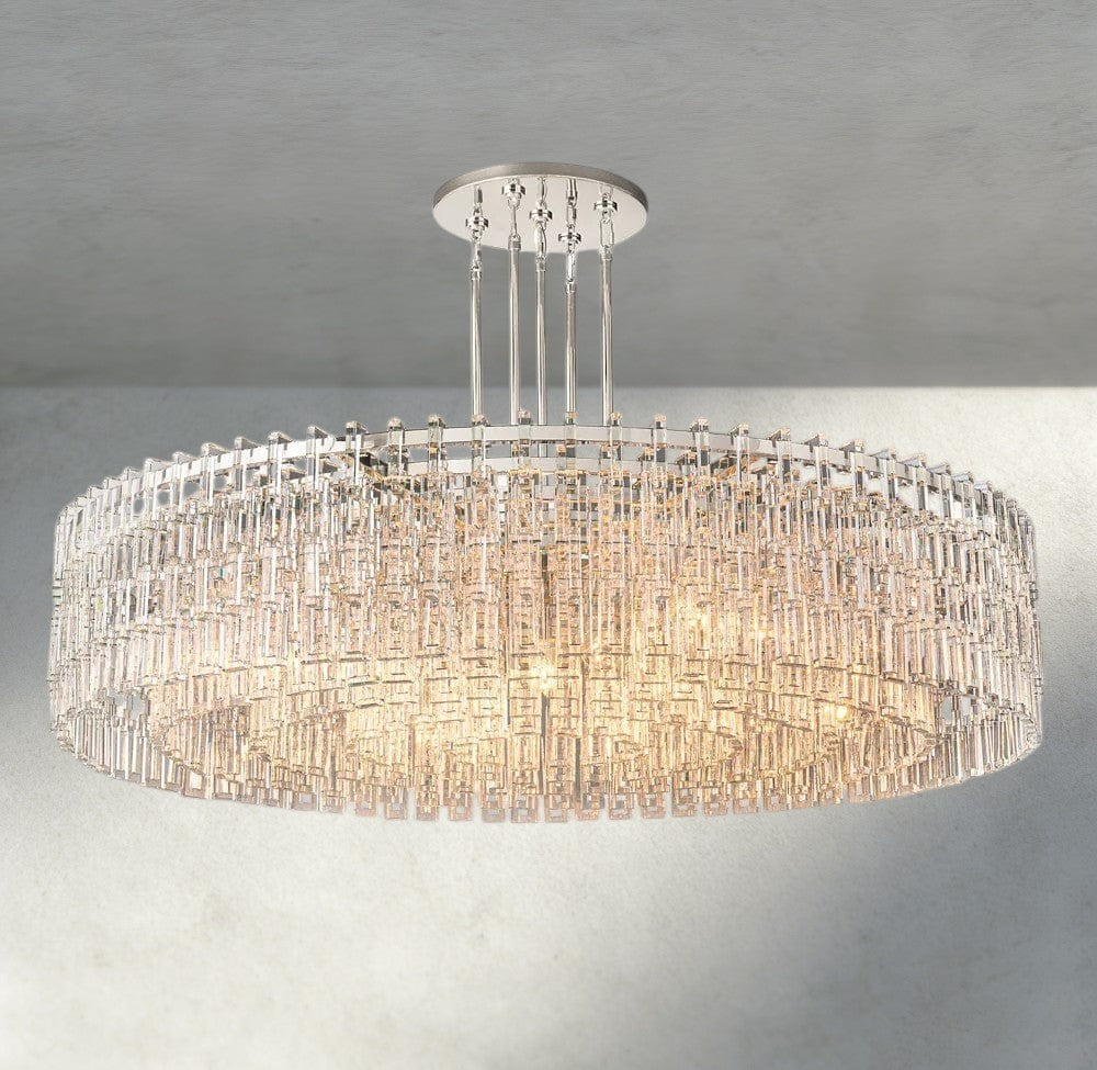 Marignan Round Chandelier 36", 48", 60"-chandelier-Manorlights