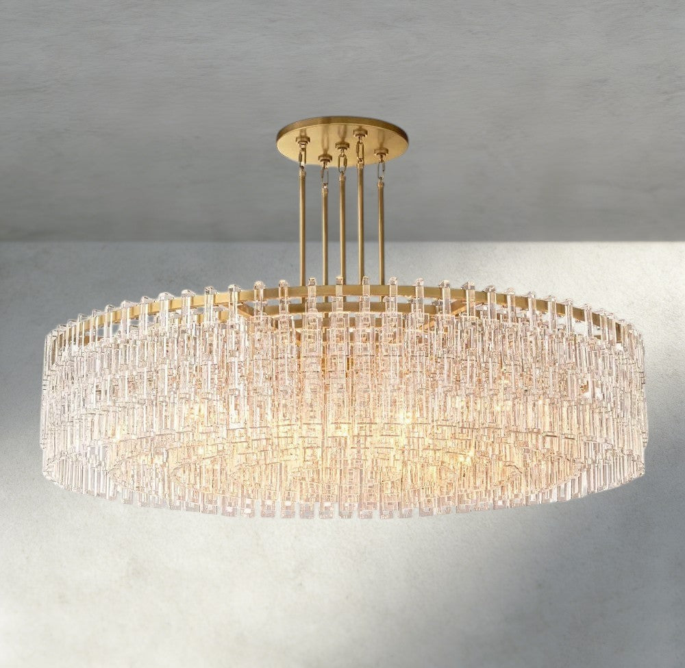 Marignan Round Chandelier 36", 48", 60"-chandelier-Manorlights