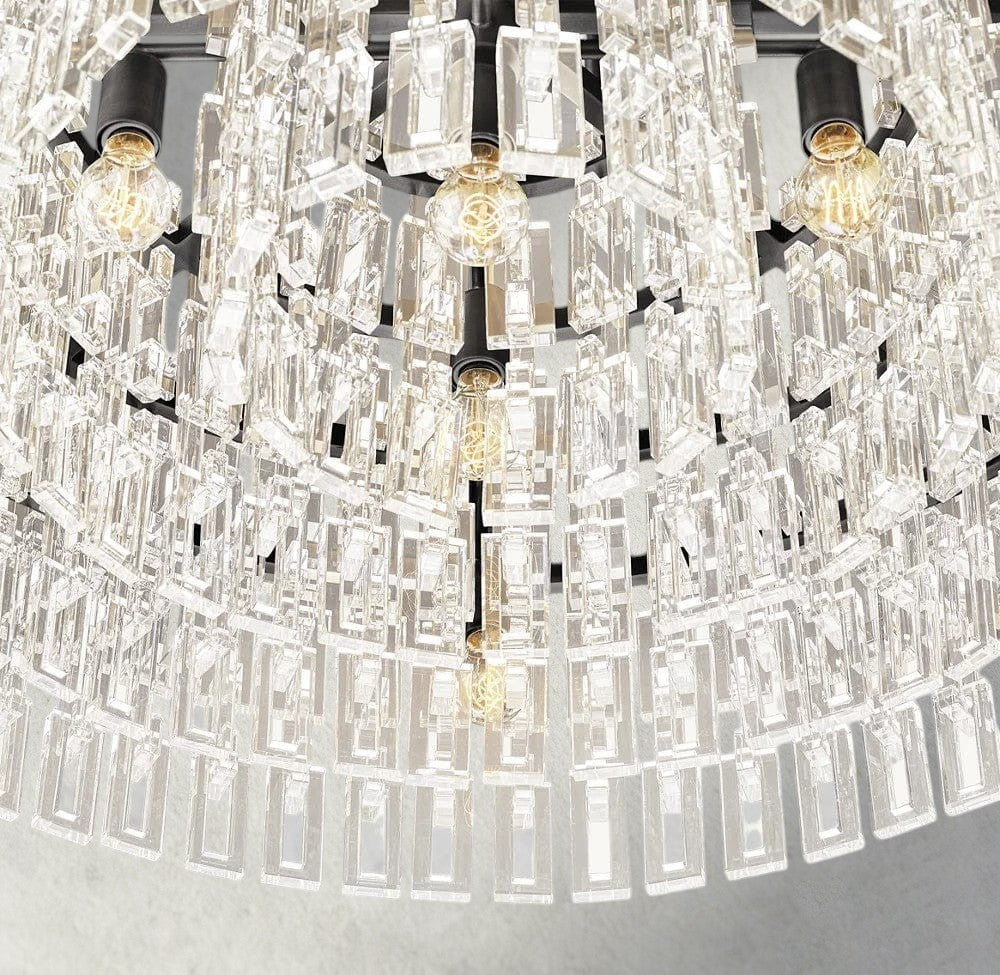 Marignan Round Chandelier 36", 48", 60"-chandelier-Manorlights